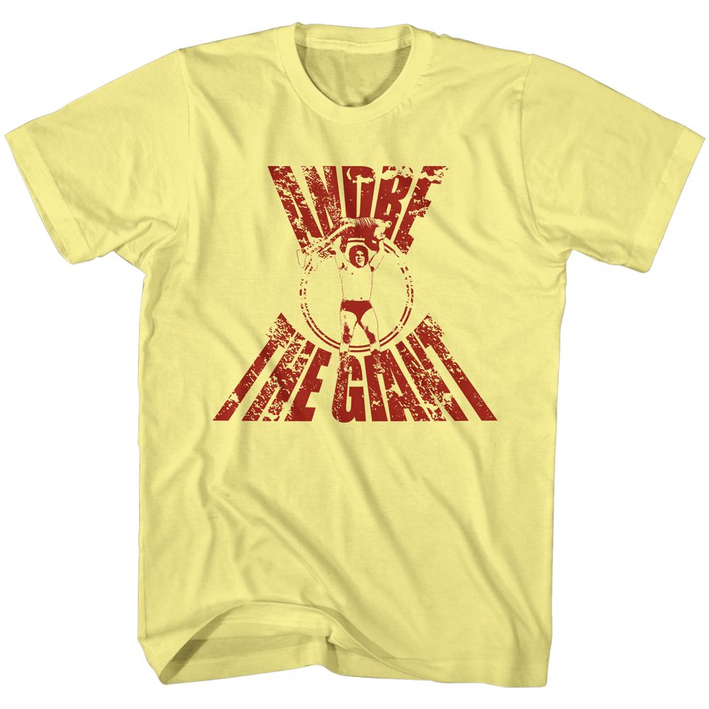 Andre The Giant - Real G 2 - Short Sleeve - Heather - Adult - T-Shirt