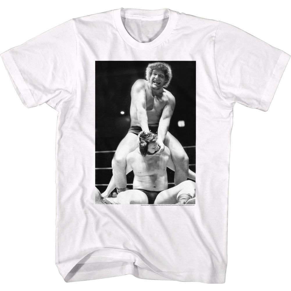 Andre The Giant - Cracked - Short Sleeve - Adult - T-Shirt