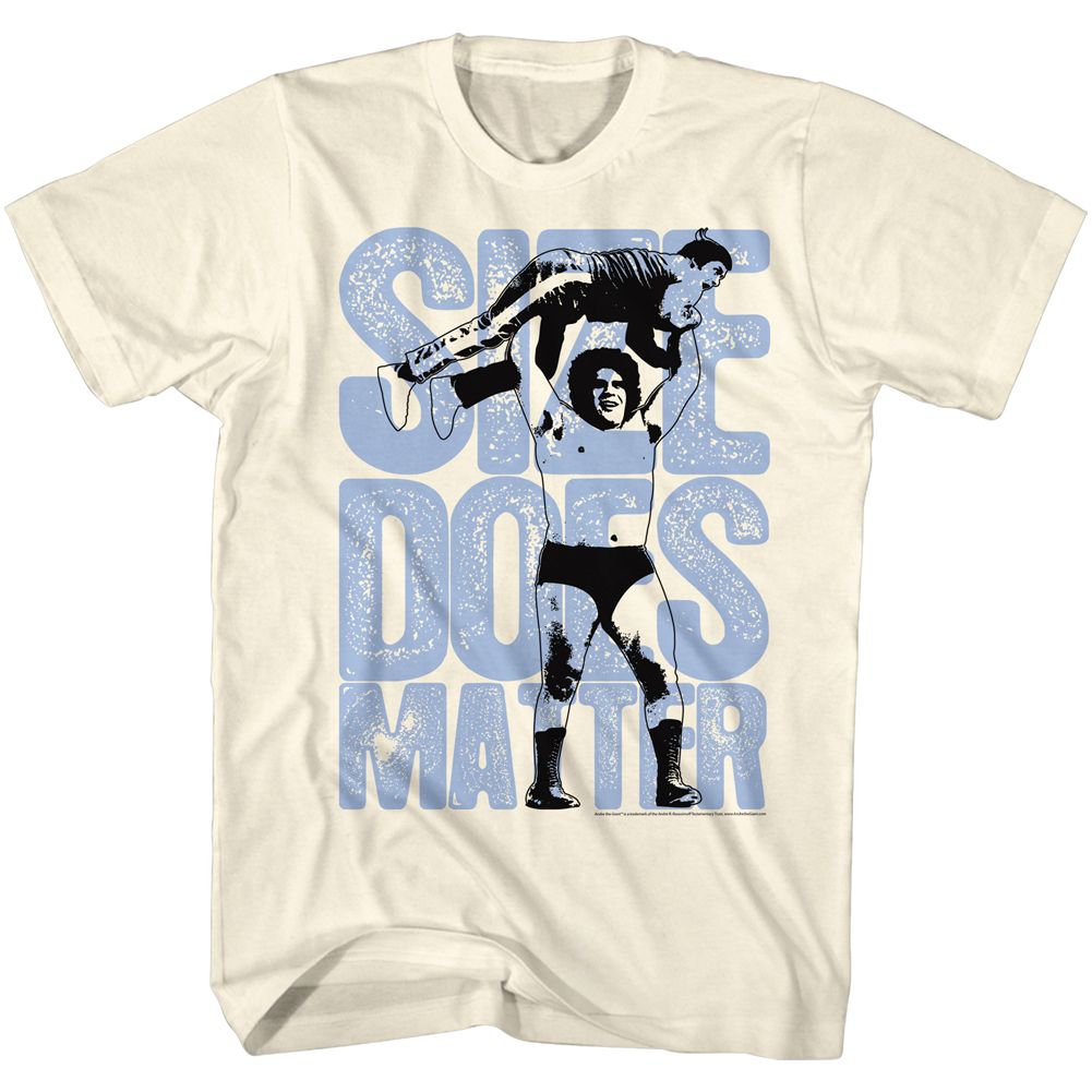Andre The Giant - Size - Short Sleeve - Adult - T-Shirt