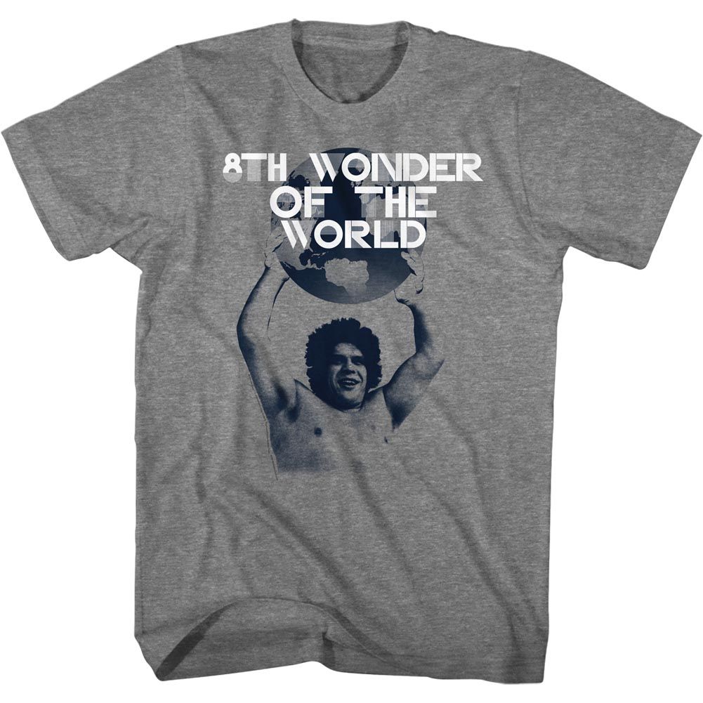 Andre The Giant - World Cup - Short Sleeve - Heather - Adult - T-Shirt