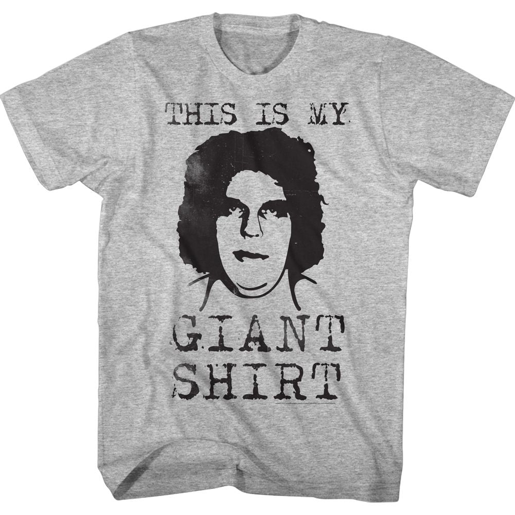 Andre The Giant - Giant Shirt - Short Sleeve - Heather - Adult - T-Shirt