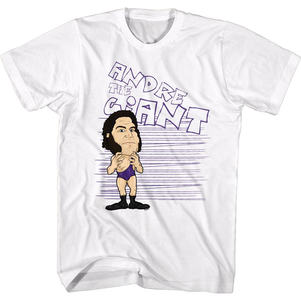 Andre The Giant - Big Purp - Short Sleeve - Adult - T-Shirt