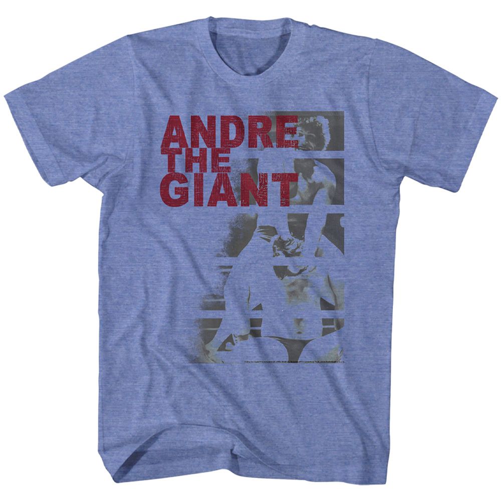 Andre The Giant - Andre Bars - Short Sleeve - Heather - Adult - T-Shirt