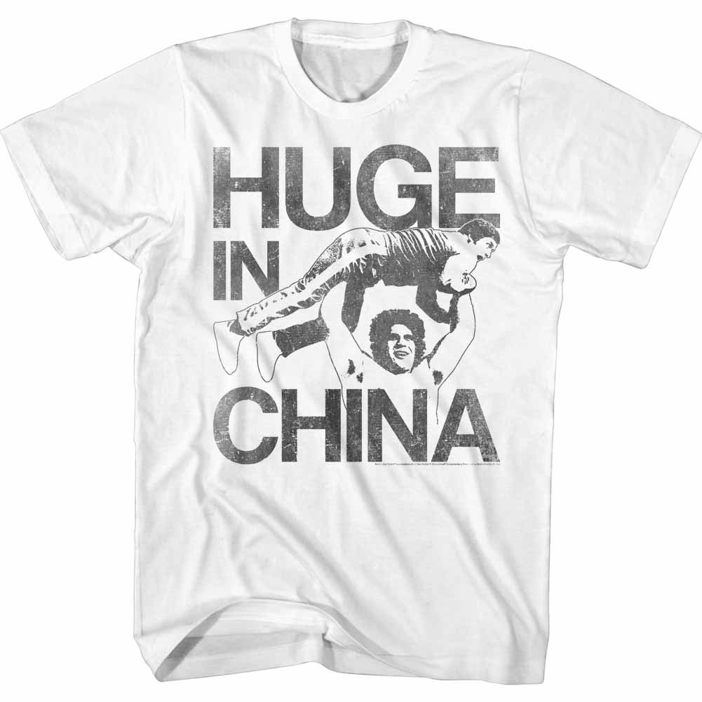 Andre The Giant - Chinahuge - Short Sleeve - Adult - T-Shirt