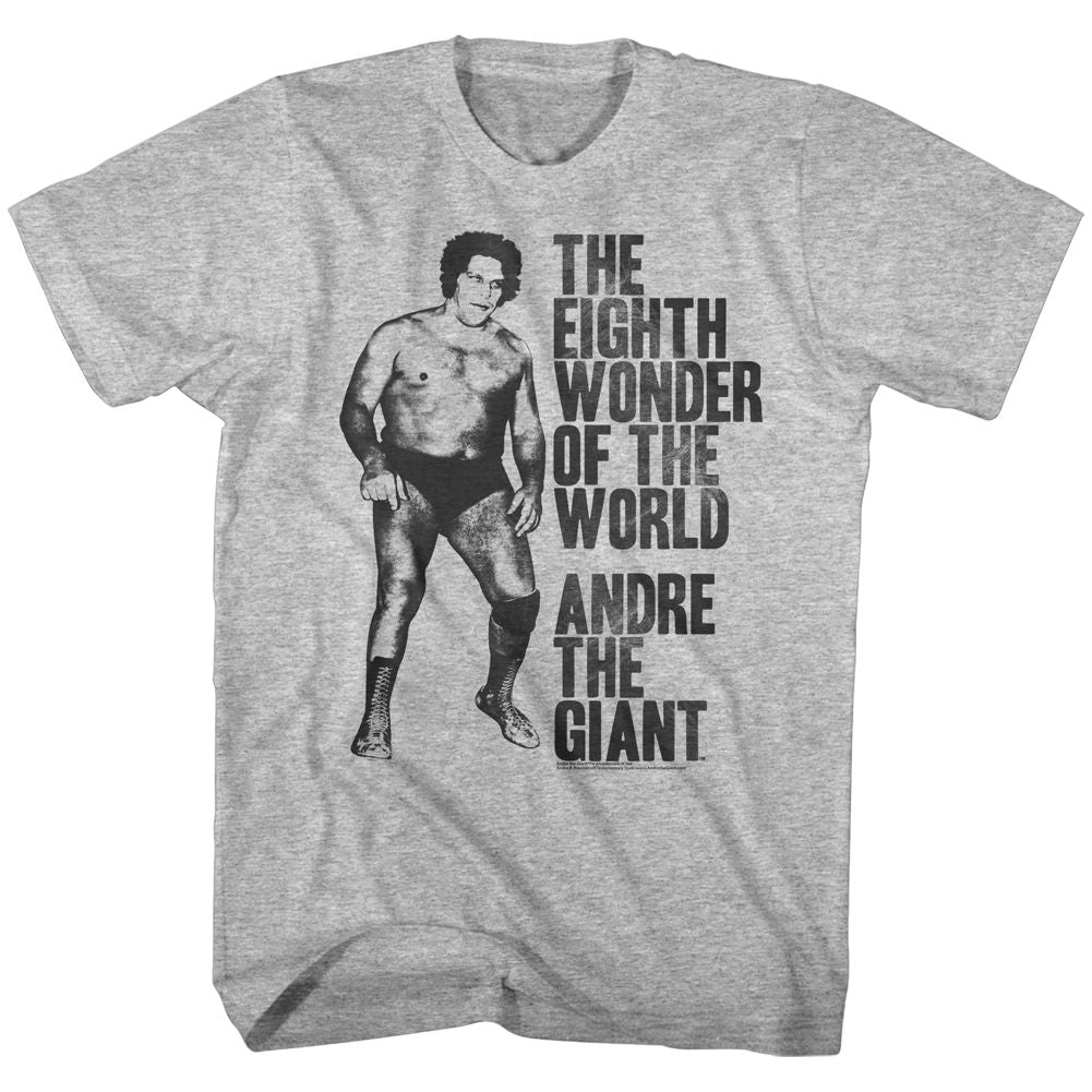 Andre The Giant - Huge 2 - Short Sleeve - Heather - Adult - T-Shirt