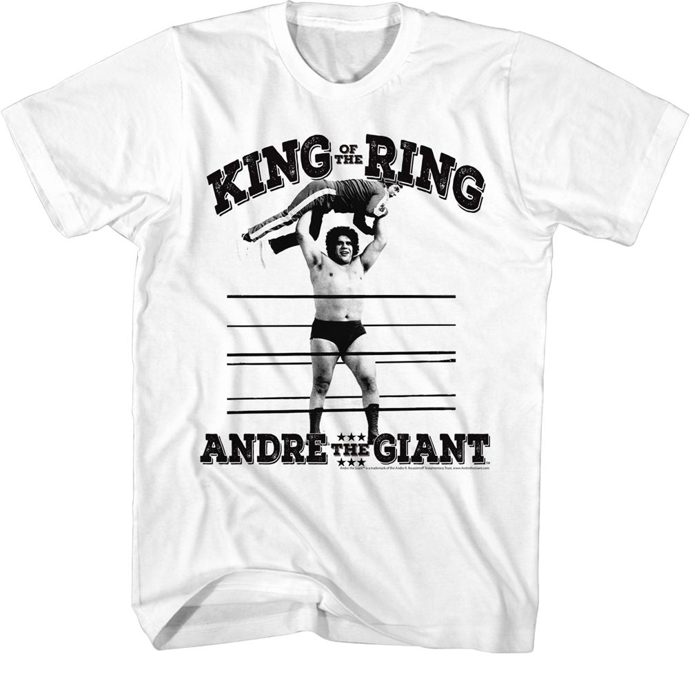 Andre The Giant - King Of The Ring - Short Sleeve - Adult - T-Shirt