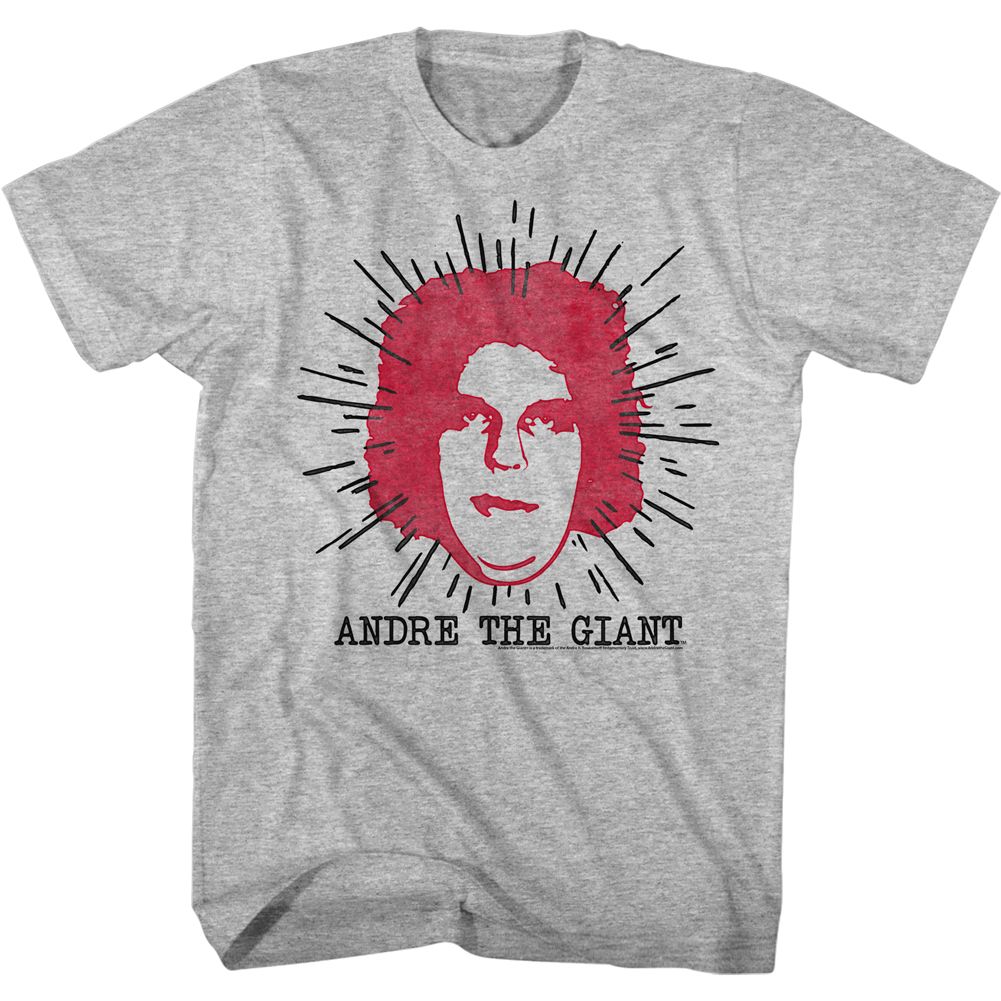 Andre The Giant - Le Geant - Short Sleeve - Heather - Adult - T-Shirt