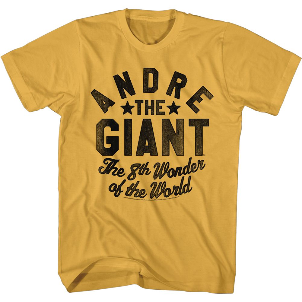 Andre The Giant - 8th Wonder Of The World - Short Sleeve - Adult - T-Shirt