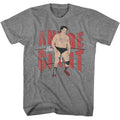 Andre The Giant - Andre The Giant Andre & Ropes - Short Sleeve - Heather - Adult - T-Shirt
