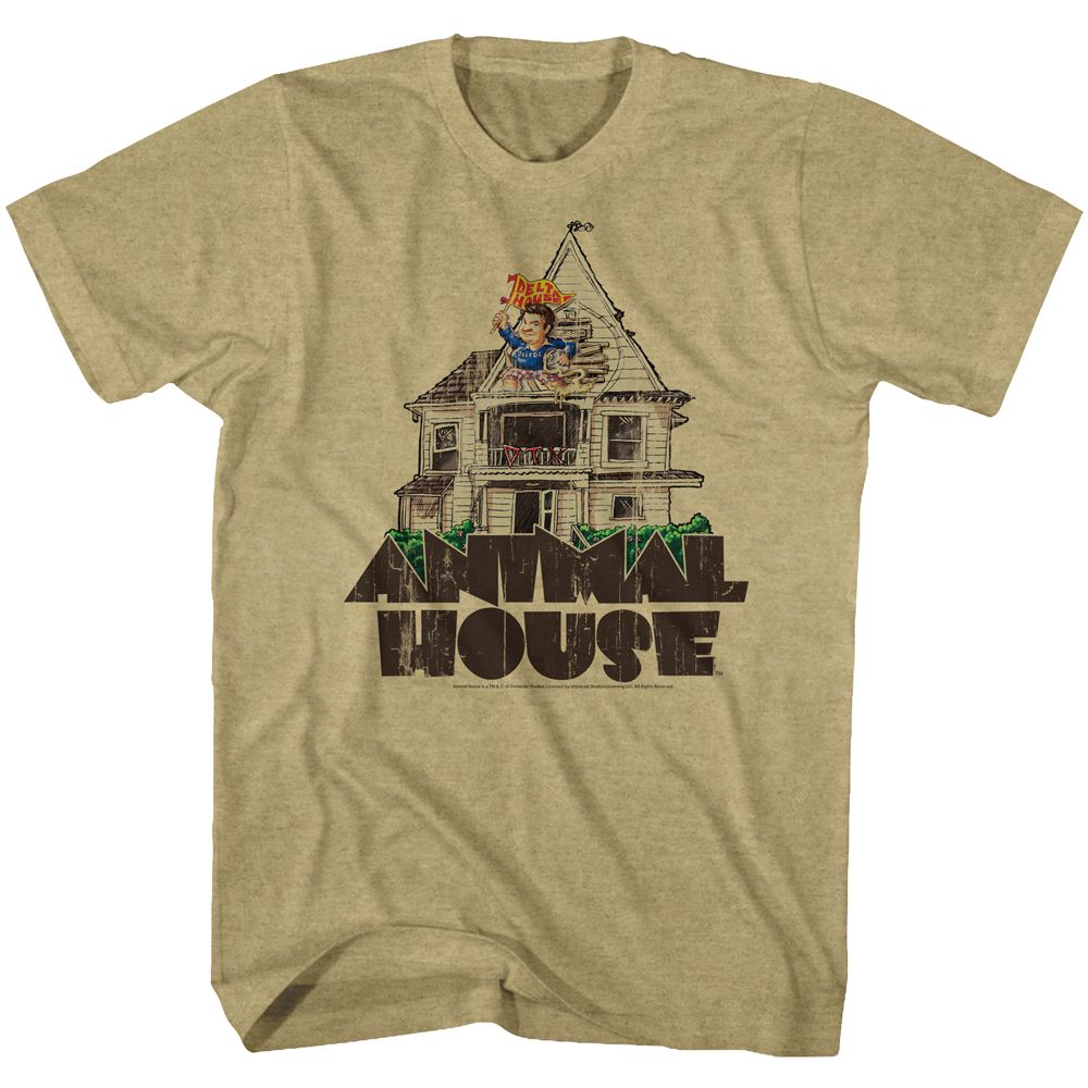 Animal House - Flag Flyer - Short Sleeve - Heather - Adult - T-Shirt