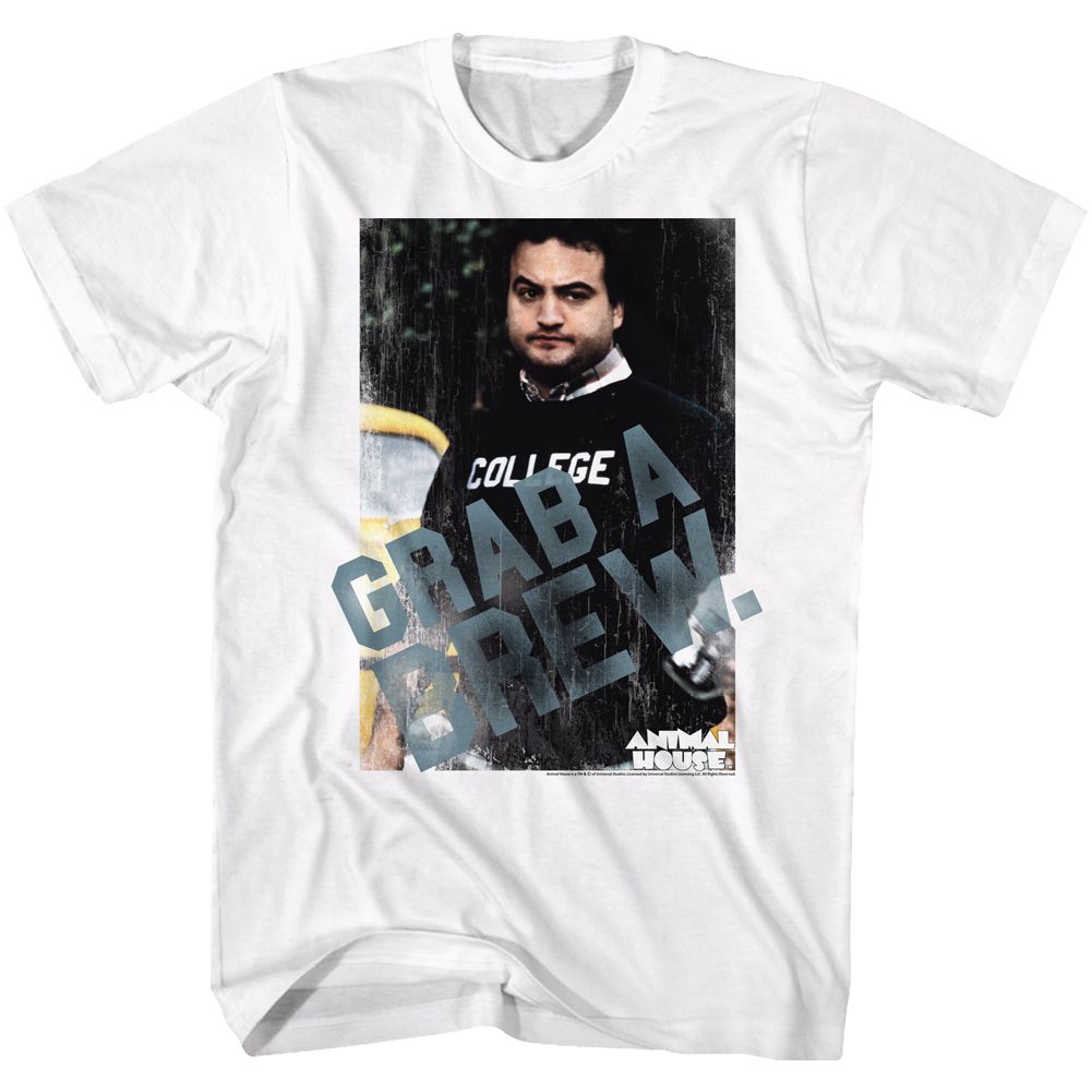 Animal House - Grab A Brew - Short Sleeve - Adult - T-Shirt