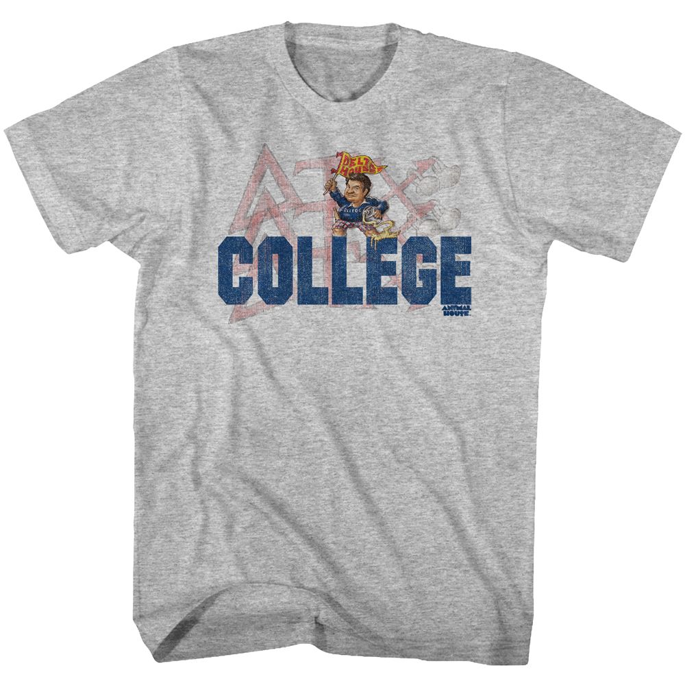 Animal House - Delta - Short Sleeve - Heather - Adult - T-Shirt