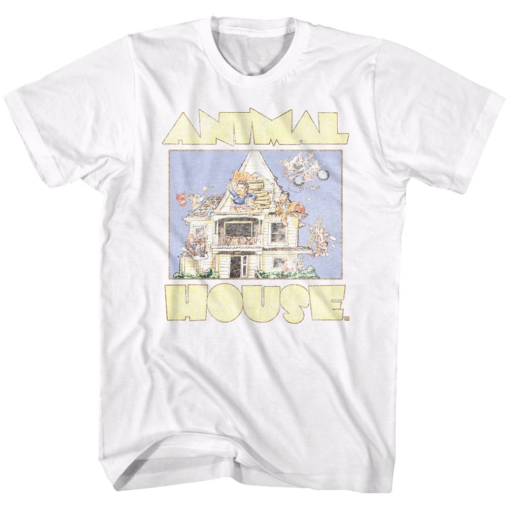 Animal House - Cartoon - Short Sleeve - Adult - T-Shirt
