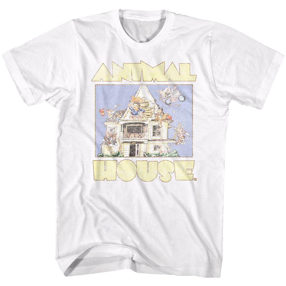 Animal House - Cartoon - Short Sleeve - Adult - T-Shirt