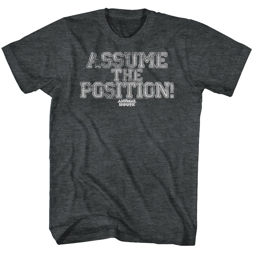 Animal House - Position Yourself - Short Sleeve - Heather - Adult - T-Shirt