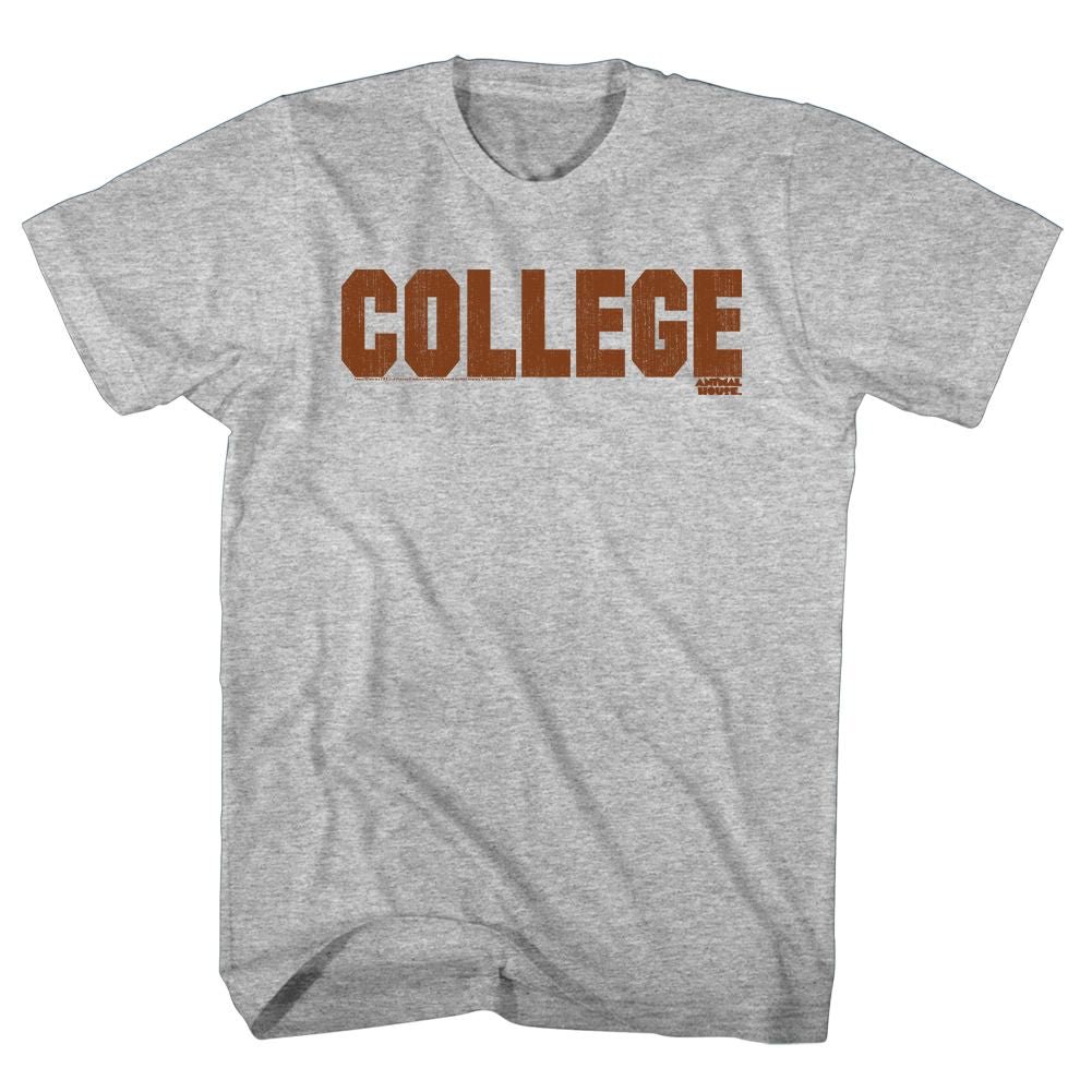 Animal House - College Orange - Short Sleeve - Heather - Adult - T-Shirt