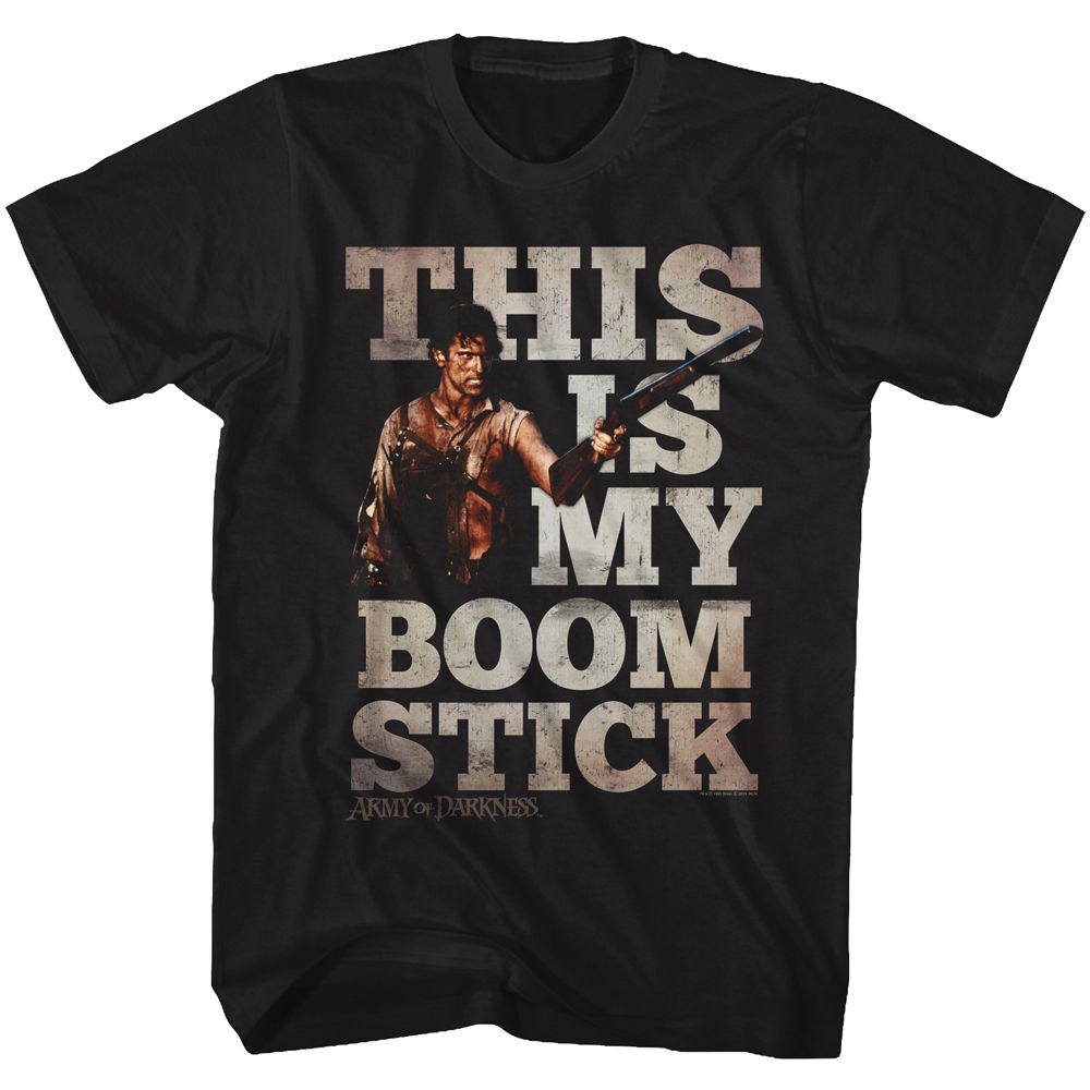 Army Of Darkness - My Boomstick - Short Sleeve - Adult - T-Shirt