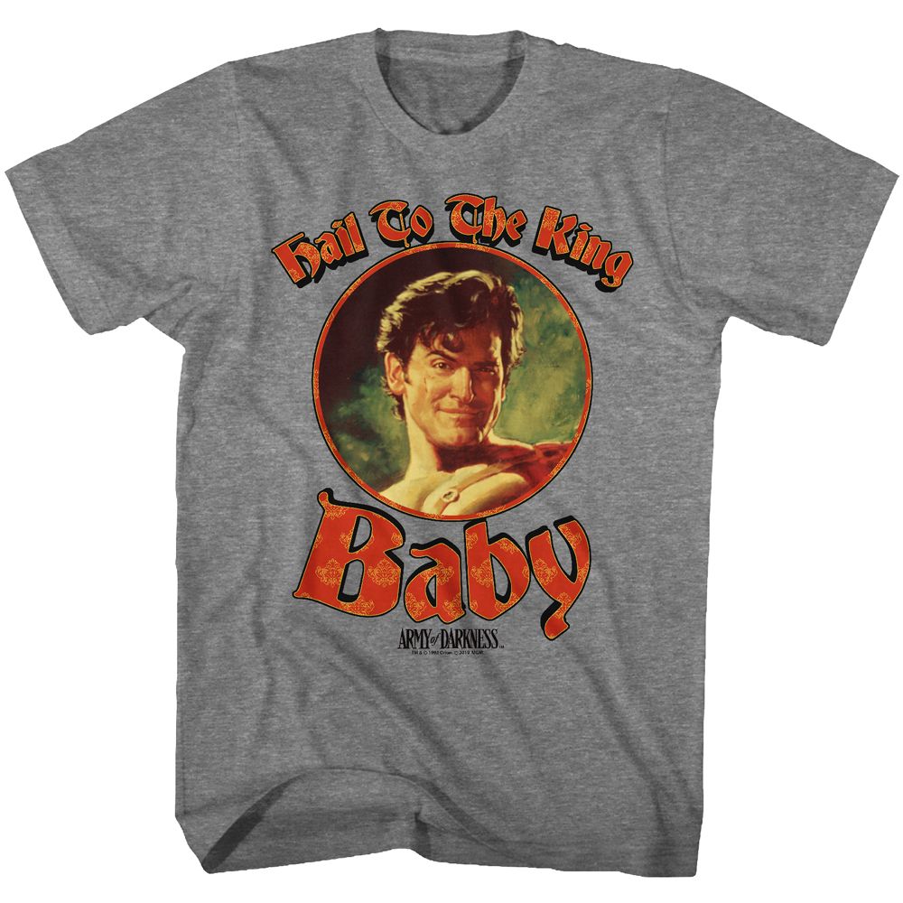 Army Of Darkness - Regal Baby - Short Sleeve - Heather - Adult - T-Shirt