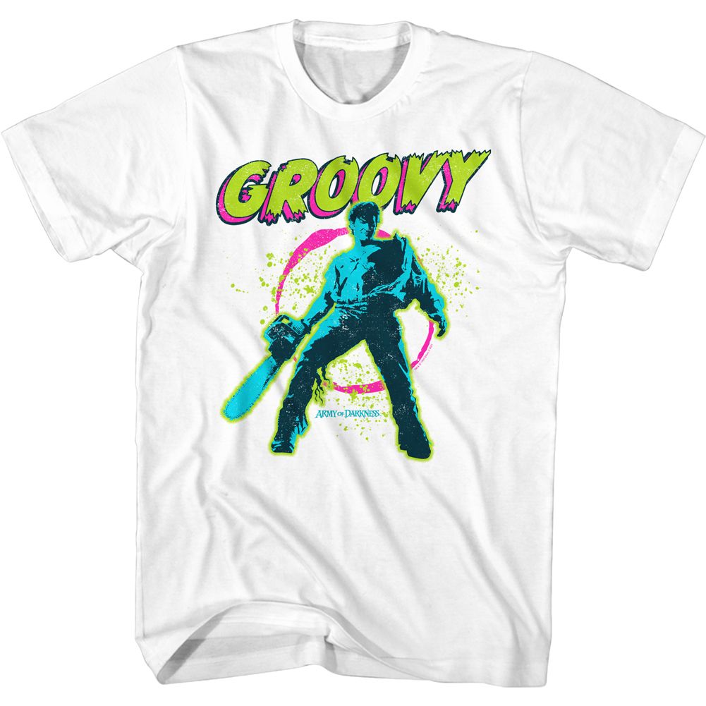 Army Of Darkness - Groovy - Short Sleeve - Adult - T-Shirt