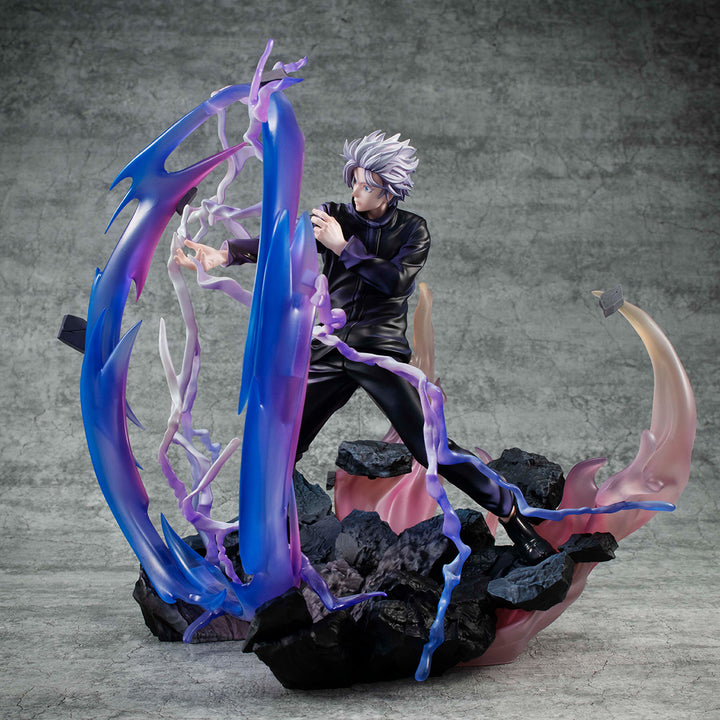 MegaHouse Jujutsu Kaisen Satoru Gojo Kyoshiki Murasaki DX PVC Figure