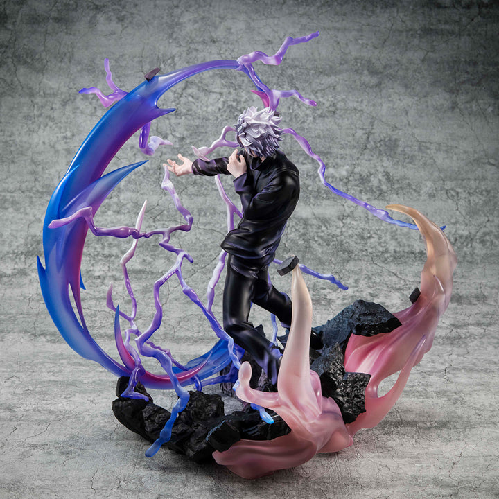 MegaHouse Jujutsu Kaisen Satoru Gojo Kyoshiki Murasaki DX PVC Figure