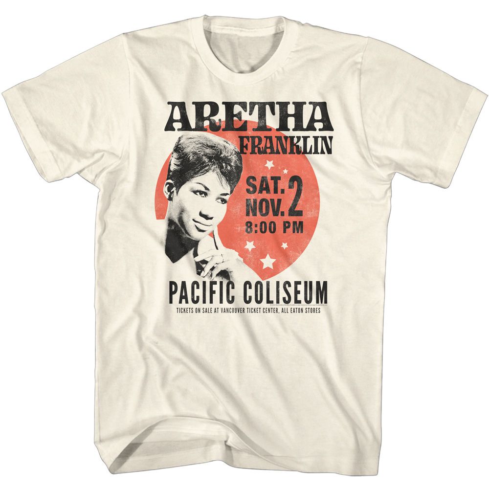 Aretha - Circle Poster - Short Sleeve - Adult - T-Shirt