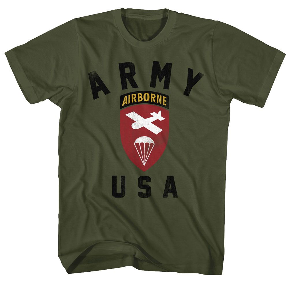 Army - US Airborne - Short Sleeve - Adult - T-Shirt