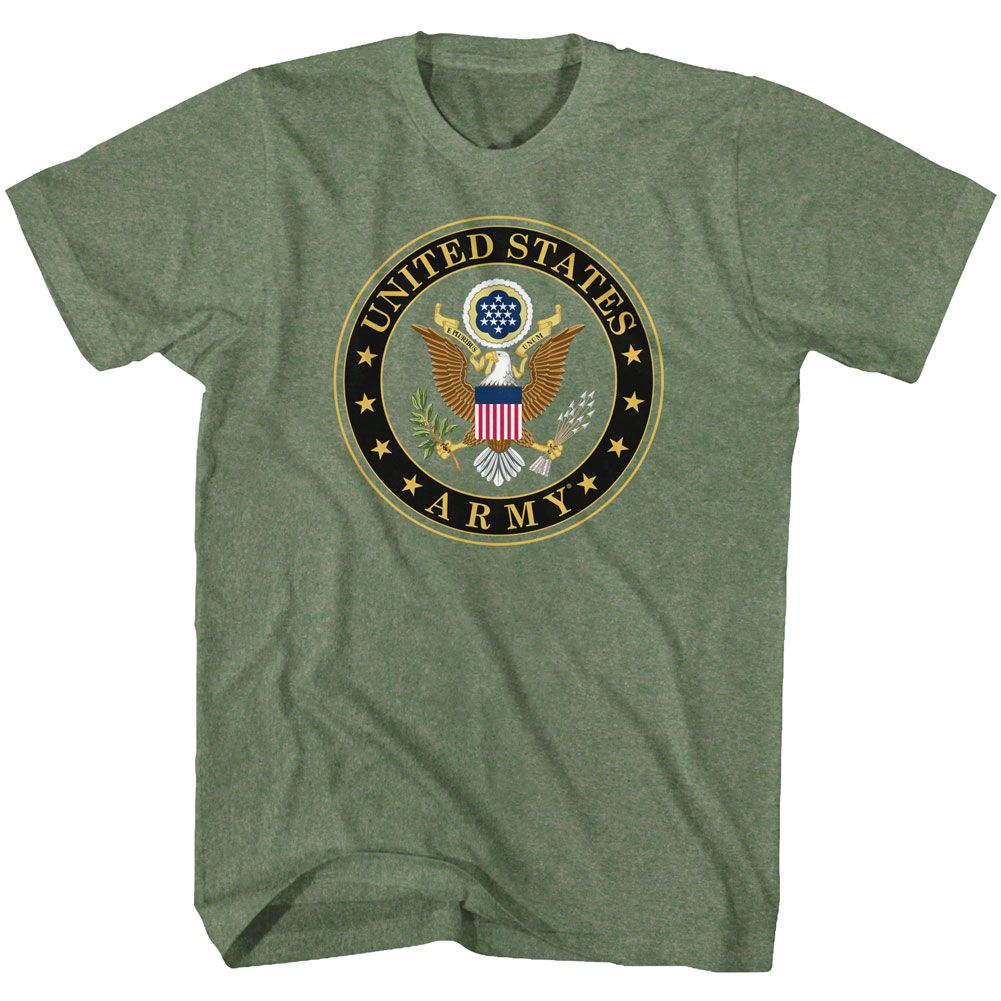 Army - Army Seal - Short Sleeve - Heather - Adult - T-Shirt