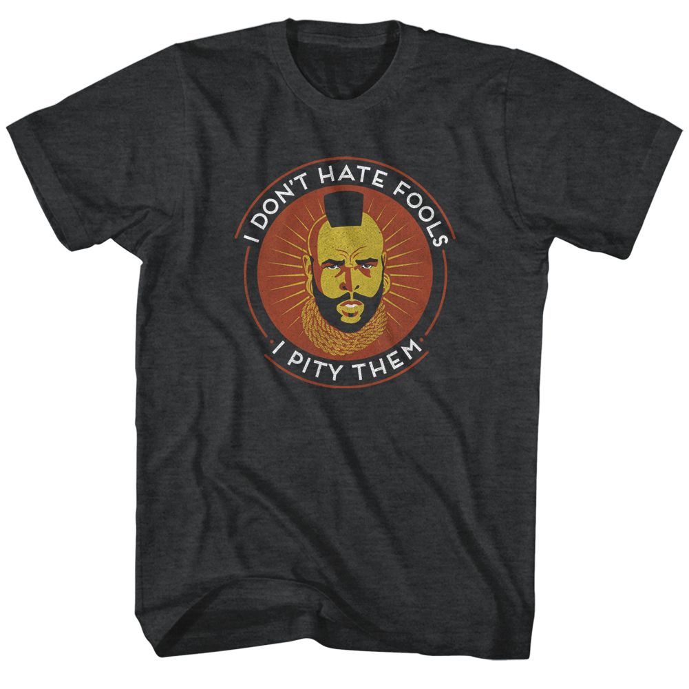 Mr. T - The Tao Of T - Short Sleeve - Heather - Adult - T-Shirt