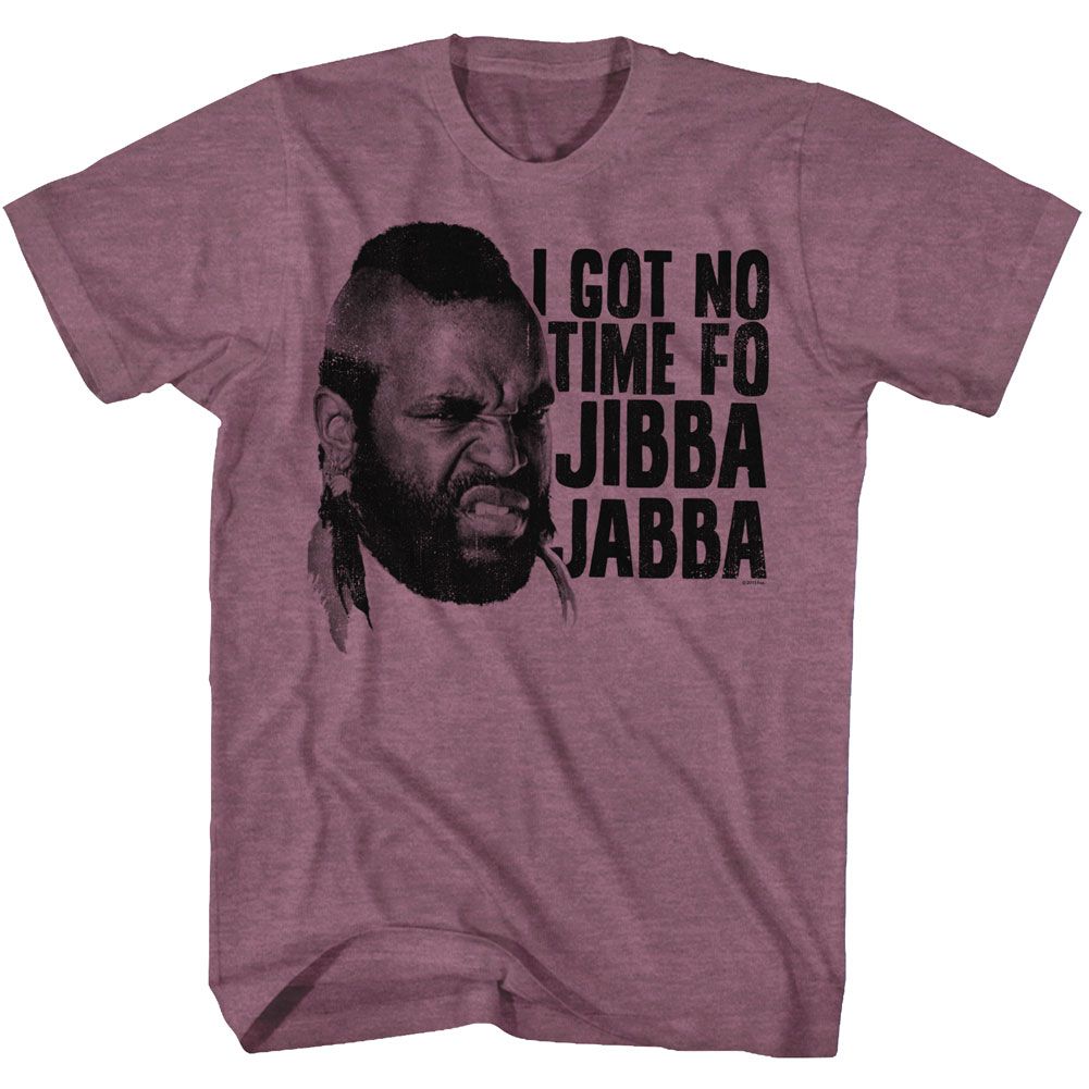 Mr. T - Jibba Jabba - Short Sleeve - Heather - Adult - T-Shirt