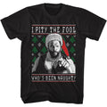 Mr. T - Whos Been Naughty - Short Sleeve - Adult - T-Shirt