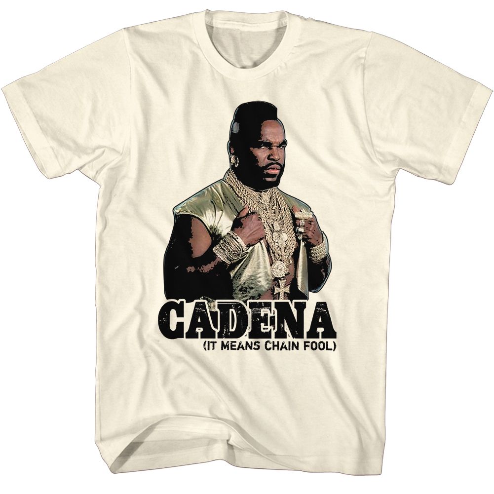 Mr. T - Cadena - Short Sleeve - Adult - T-Shirt