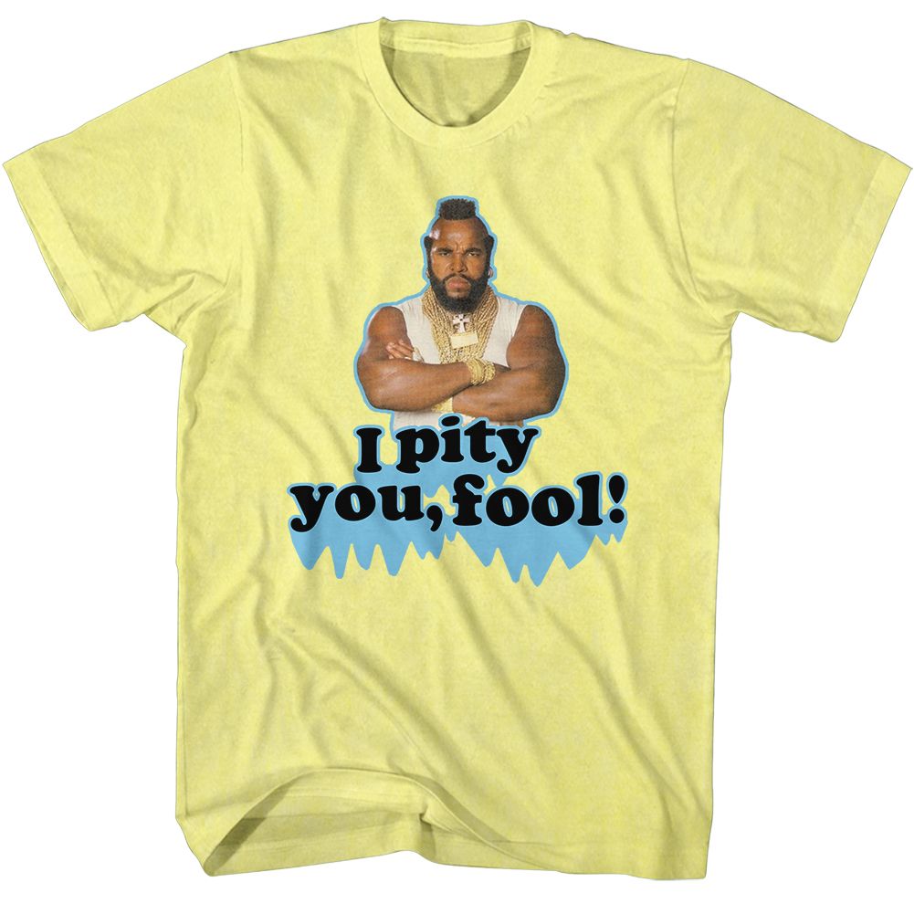 Mr. T - I Pity You - Short Sleeve - Heather - Adult - T-Shirt
