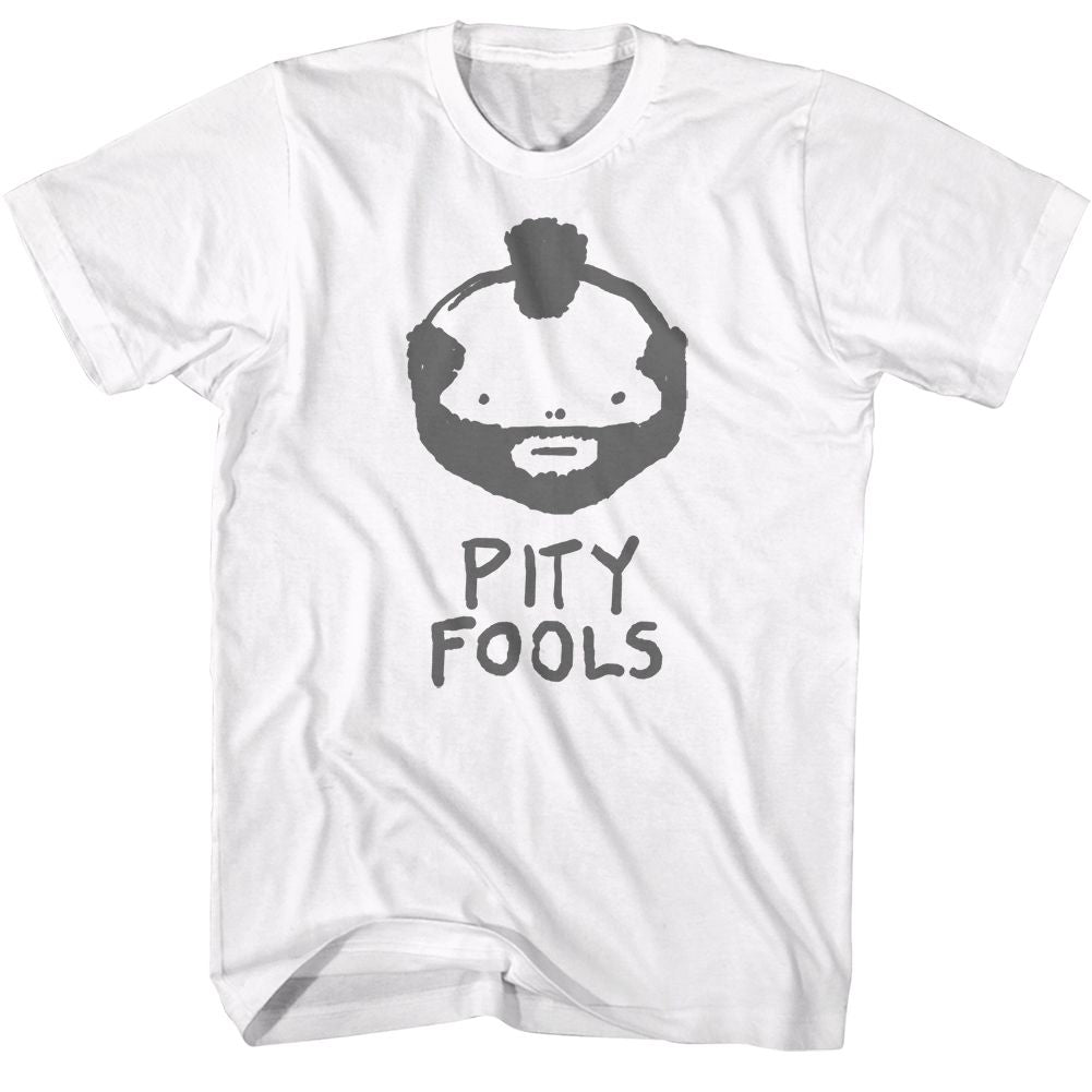 Mr. T - Pity Fools - Short Sleeve - Adult - T-Shirt