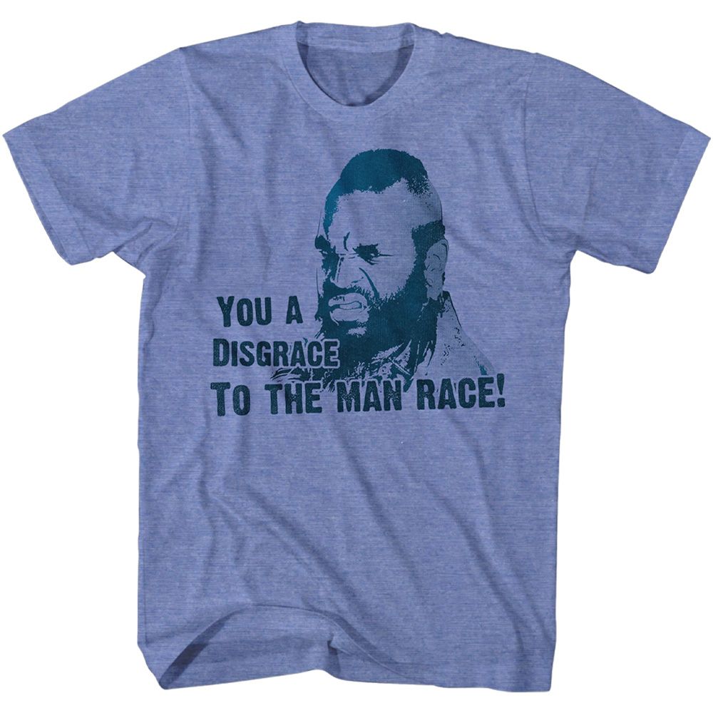 Mr. T - Disgrace 2 - Short Sleeve - Heather - Adult - T-Shirt