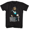 Mr. T - Black & Blue - Short Sleeve - Adult - T-Shirt