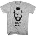 Mr. T - Mr. T Shirt - Short Sleeve - Heather - Adult - T-Shirt