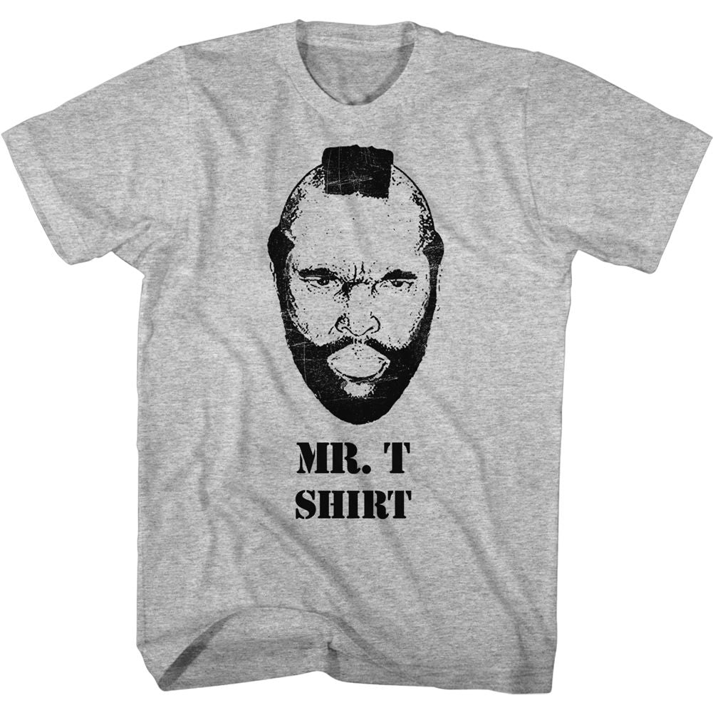 Mr. T - Mr. T Shirt - Short Sleeve - Heather - Adult - T-Shirt