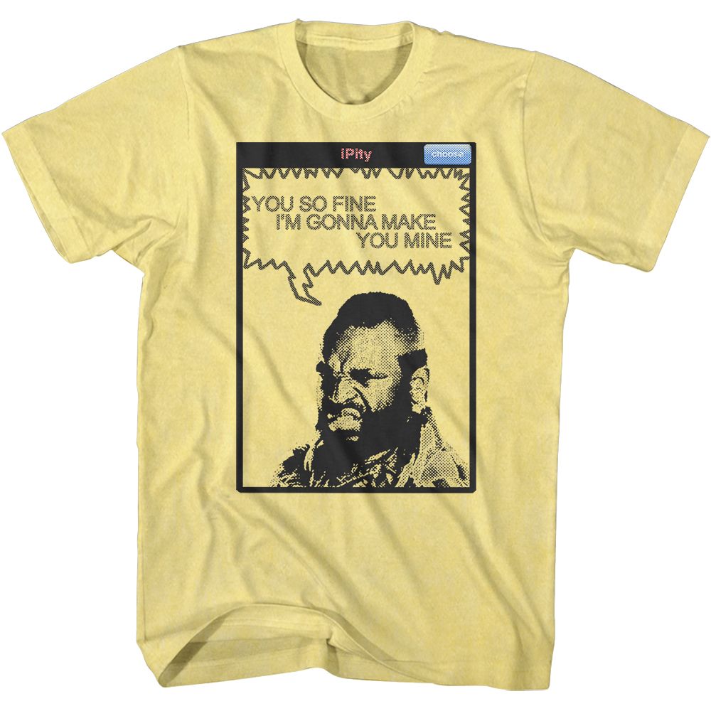 Mr. T - You So Fine - Short Sleeve - Heather - Adult - T-Shirt