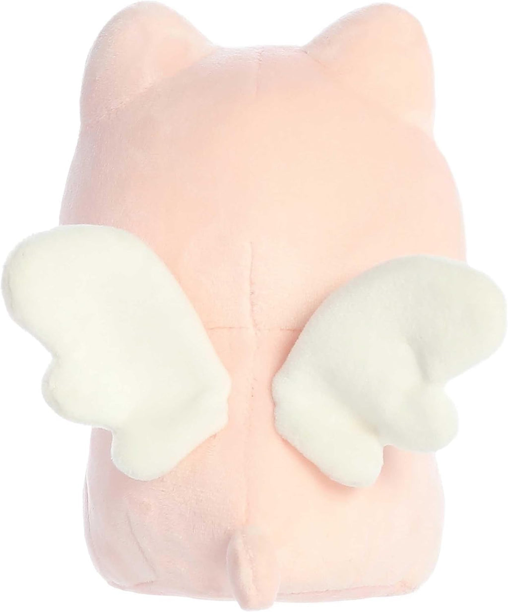 Aurora Enchanting Tasty Peach Pink Candy Heart Sitting Meowchi Plush 7in