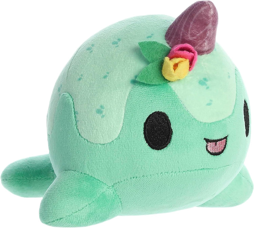 Aurora Enchanting Tasty Peach Tulip Nomwhal Plush 7in