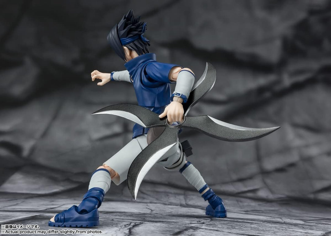 TAMASHII NATIONS Sasuke Uchiha Ninja Prodigy of The Uchiha Clan Bloodline Naruto Bandai Spirits S.H.Figuarts