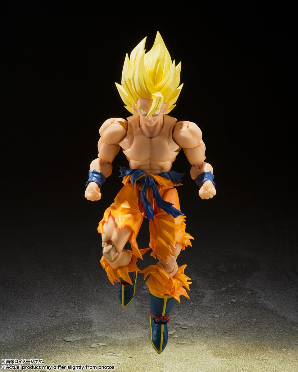 Bandai Spirits S.H.Figuarts Dragon Ball Z Super Saiyan Son Goku Legendary Super Saiyan TAMASHII NATIONS
