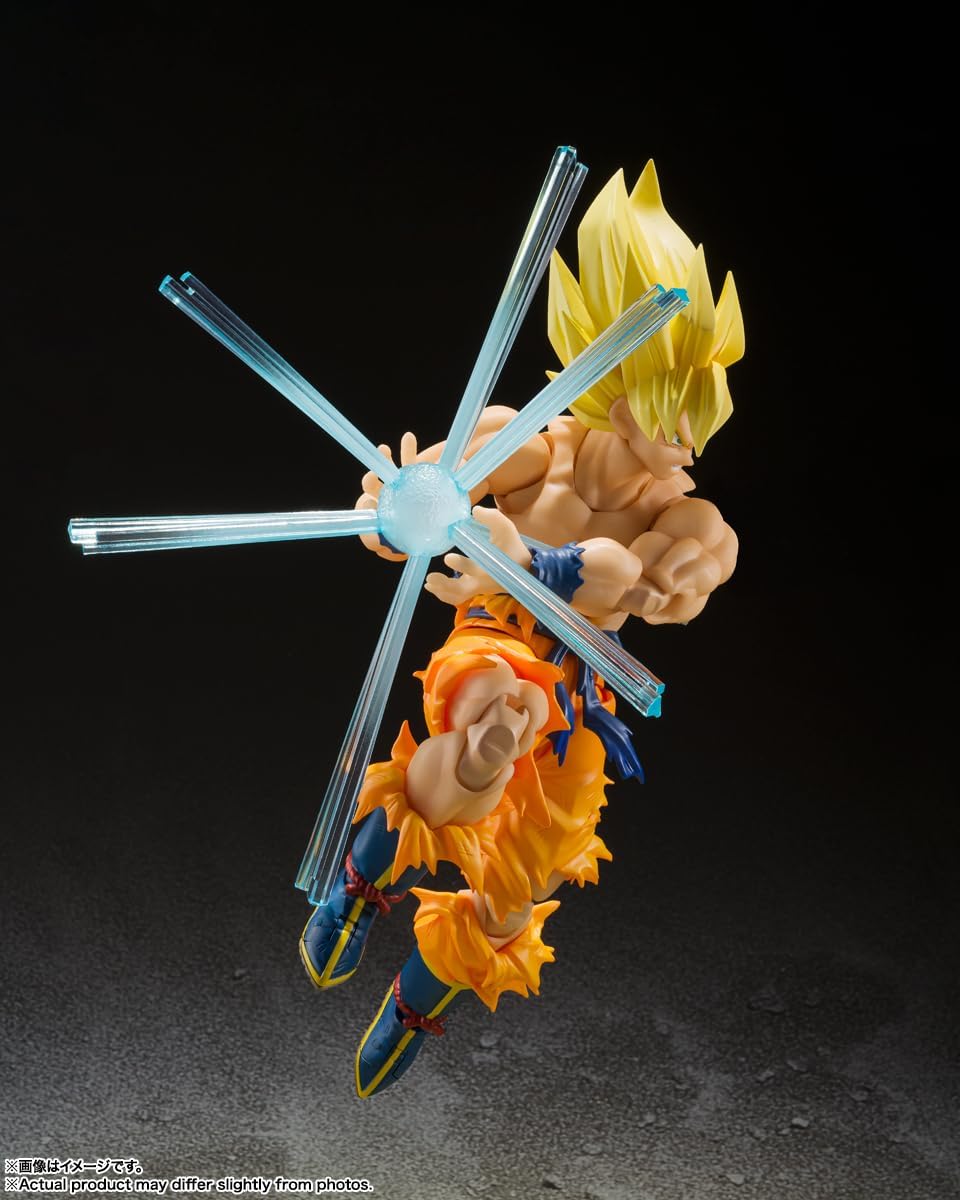 Bandai Spirits S.H.Figuarts Dragon Ball Z Super Saiyan Son Goku Legendary Super Saiyan TAMASHII NATIONS