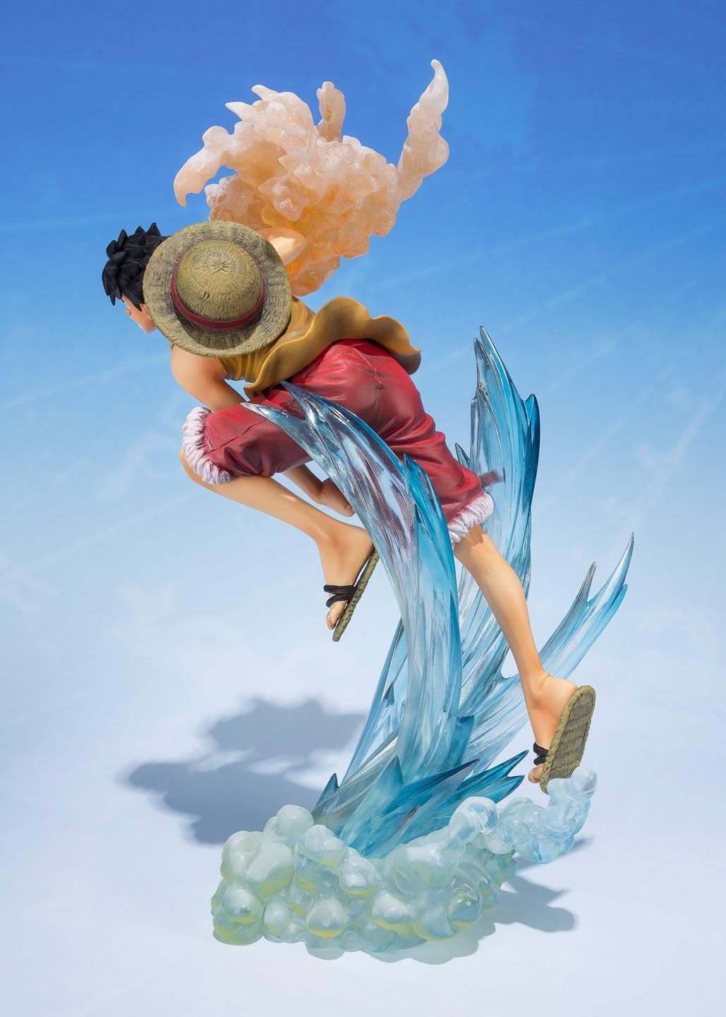 Bandai Figuarts Zero One Piece Monkey D. Luffy WT100 Commemorative Eiichiro  Oda Illustration Daikaizoku Hyakkei Figure (gold)