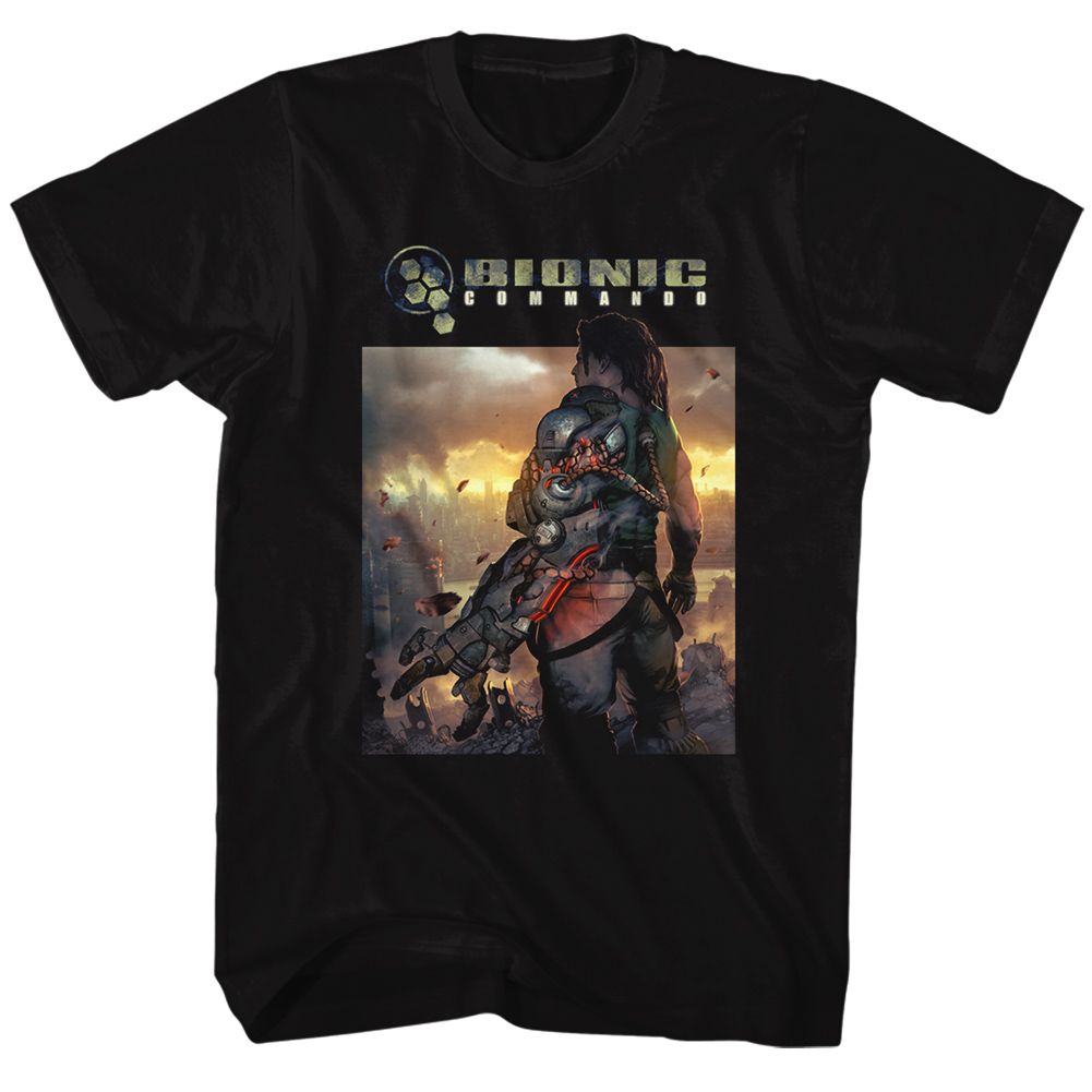 Bionic Commando - The World Burn - Short Sleeve - Adult - T-Shirt