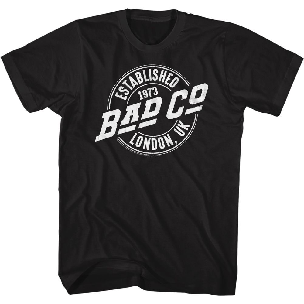 Bad Company - Established London 1973 - Short Sleeve - Adult - T-Shirt