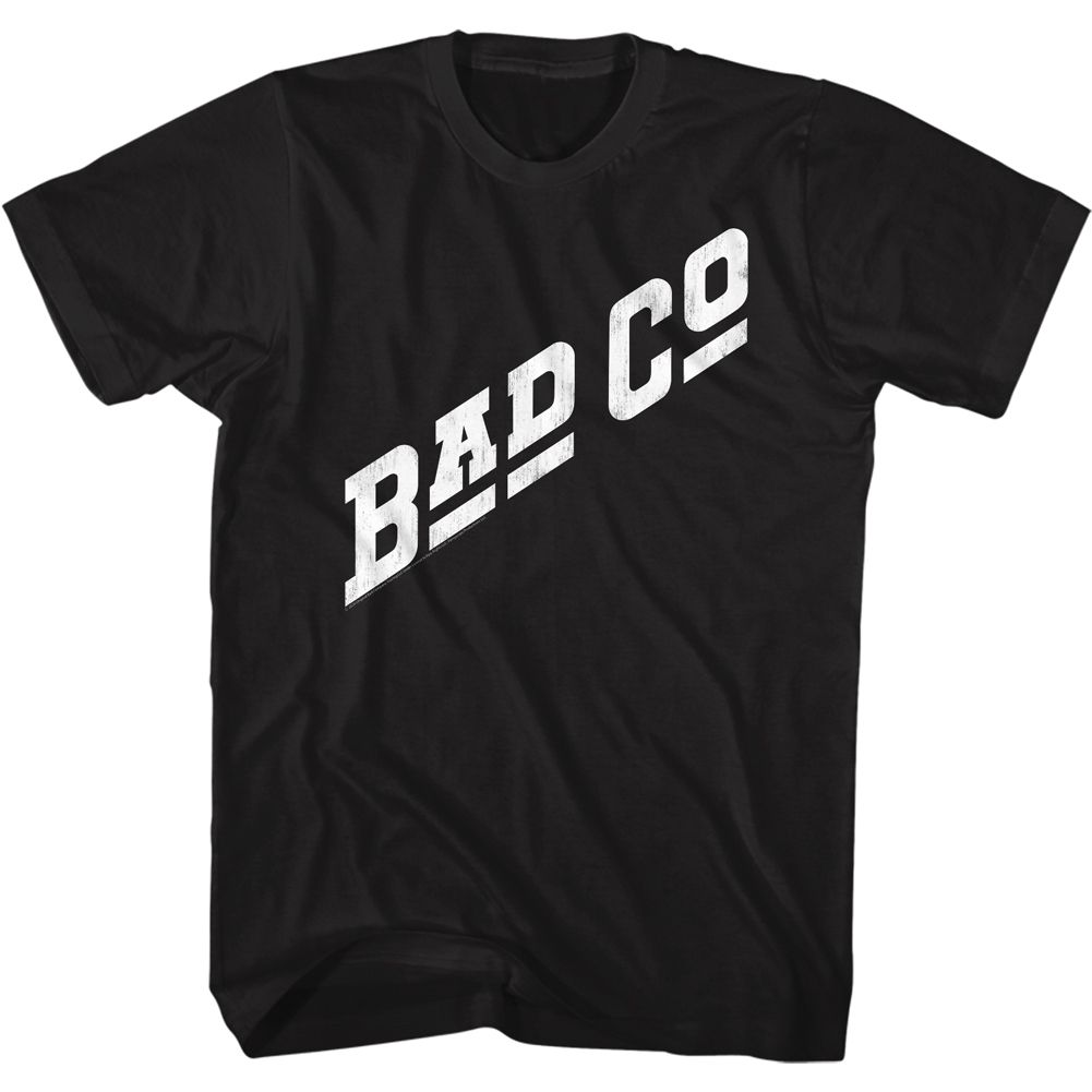 Bad Company - White Logo - Short Sleeve - Adult - T-Shirt