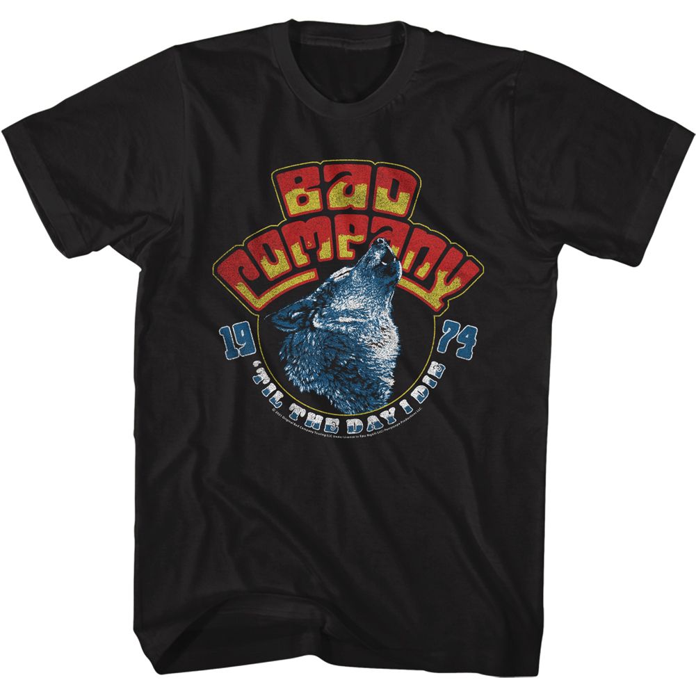 Bad Company - Wolf Head 74 - Short Sleeve - Adult - T-Shirt