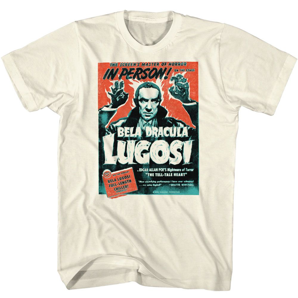 Bela Lugosi - In Person Poster - Short Sleeve - Adult - T-Shirt